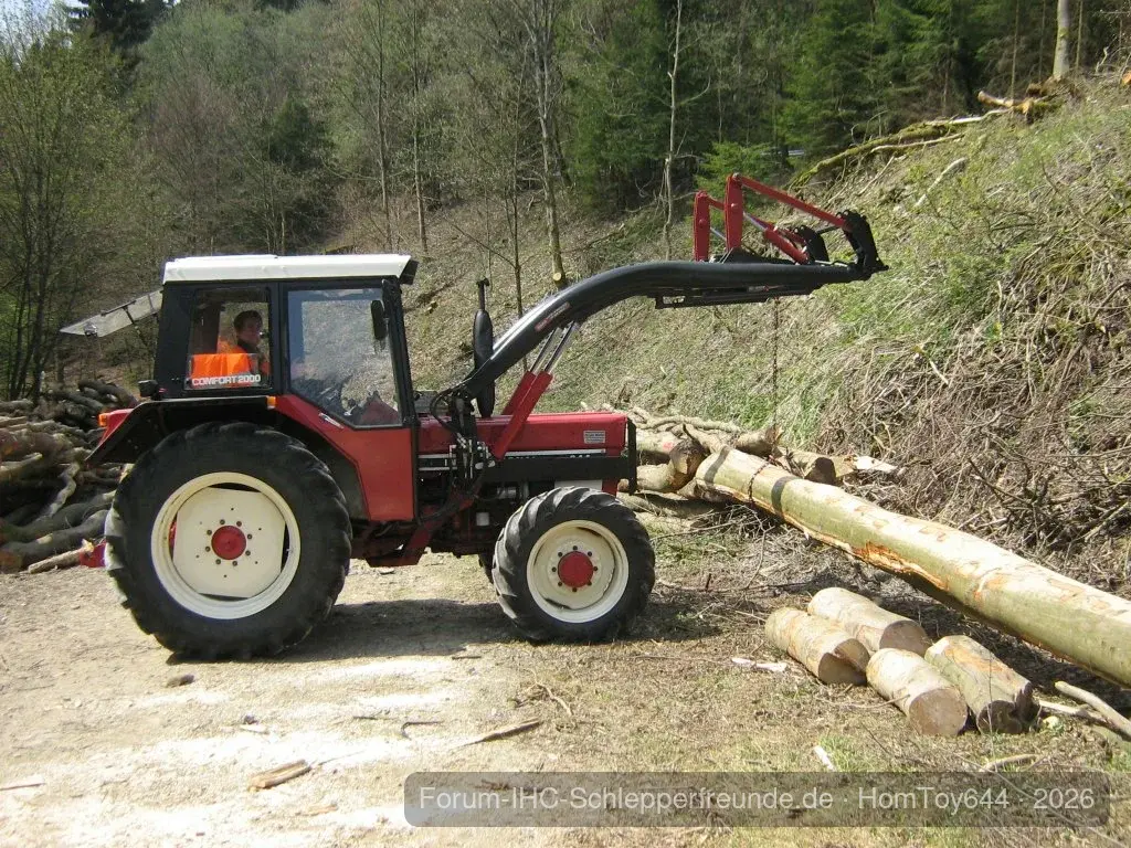 Baum am Frontlader