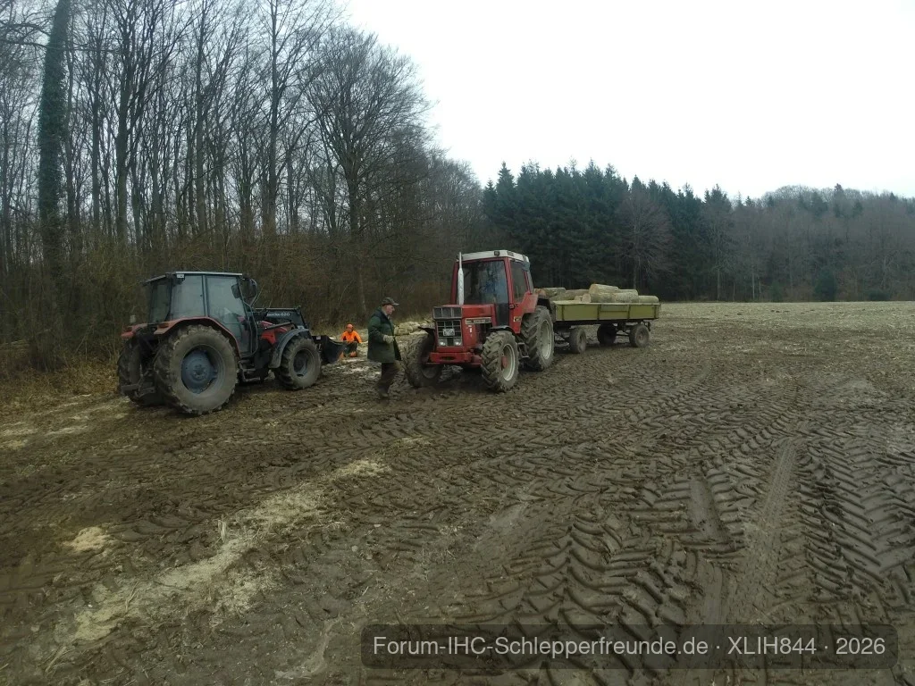Brennholz Fahren mit 844.