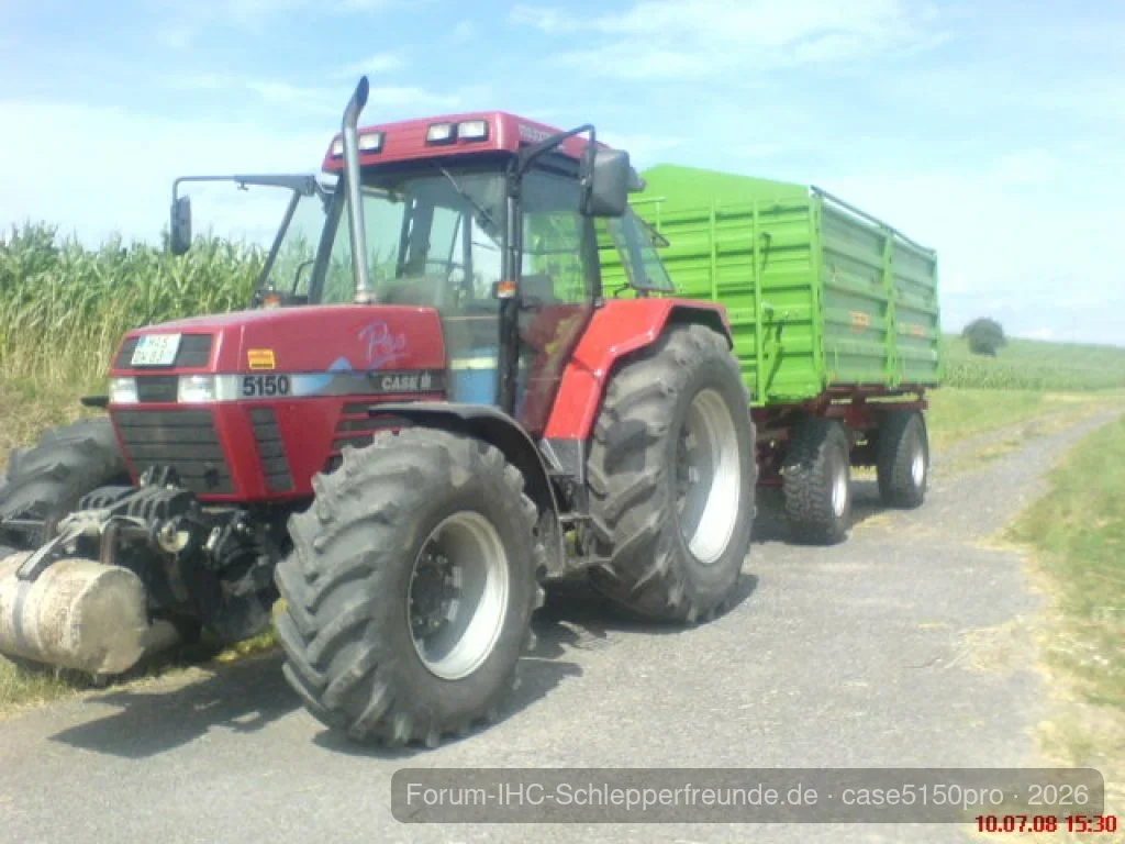 Case 5150Pro mit Karl-Wolf 18t