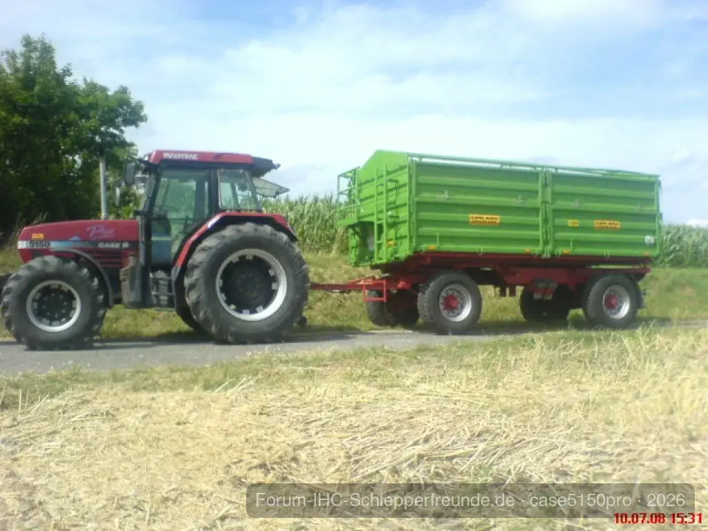 Case 5150Pro mit Karl-Wolf 18t