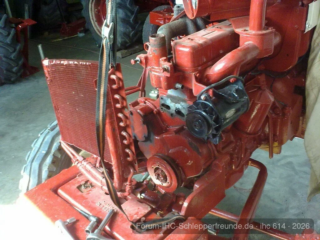 D-514 Kühler sauber machen.