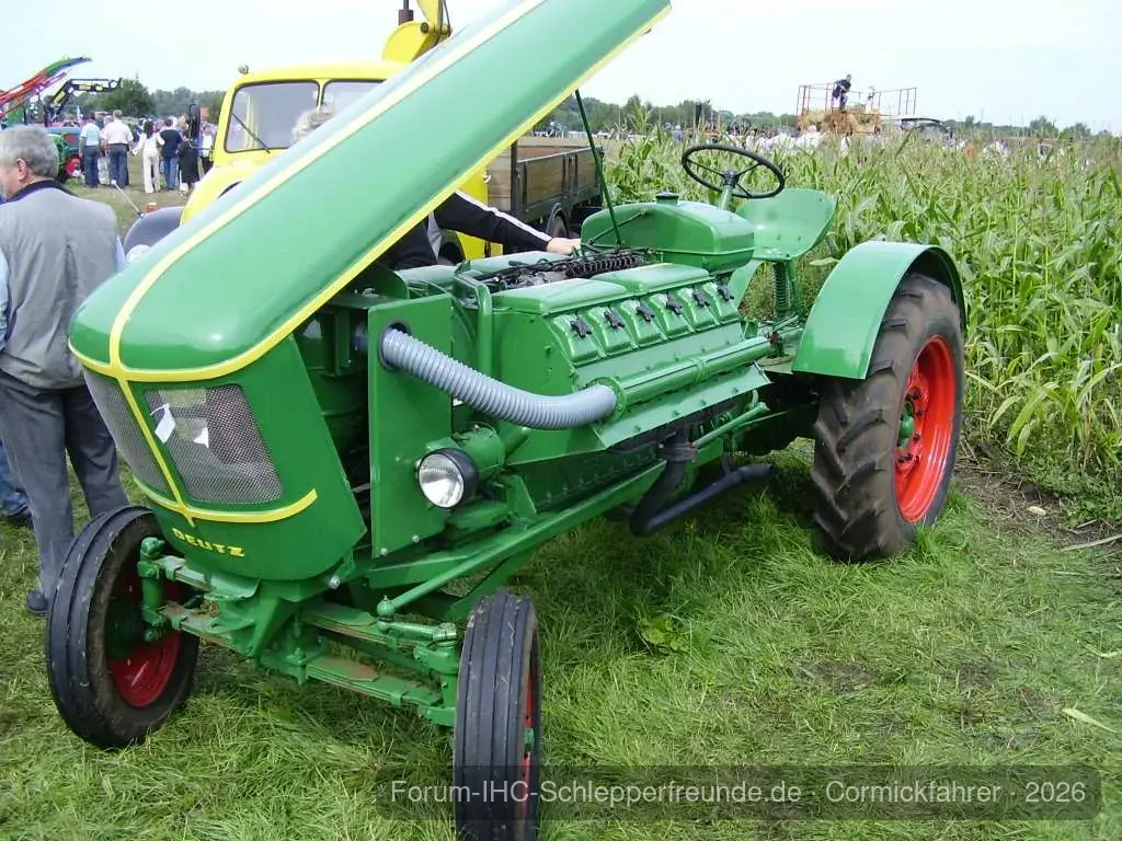 Deutz Mit 12 Zylinder Motor!