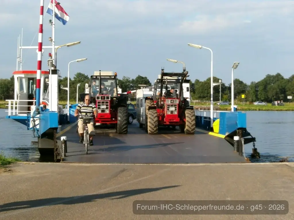 durch Holland zum Treckertreff