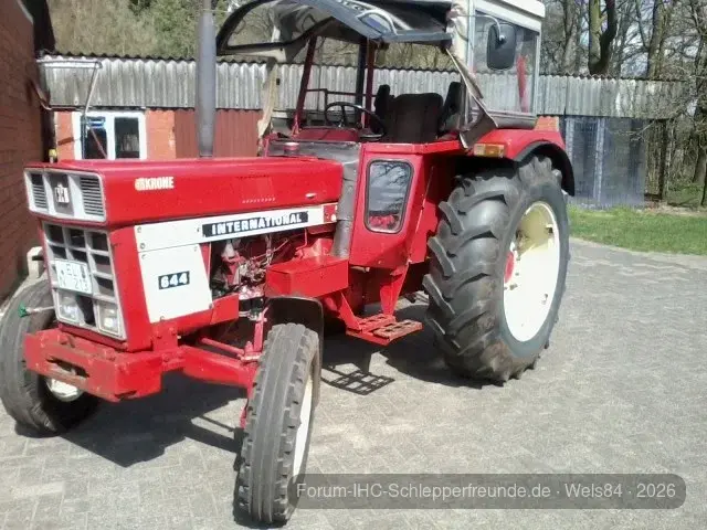 Ein 644 genießt die Sonne