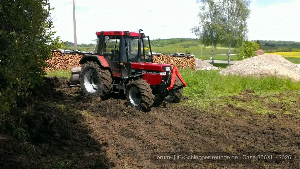 Erde abschieben