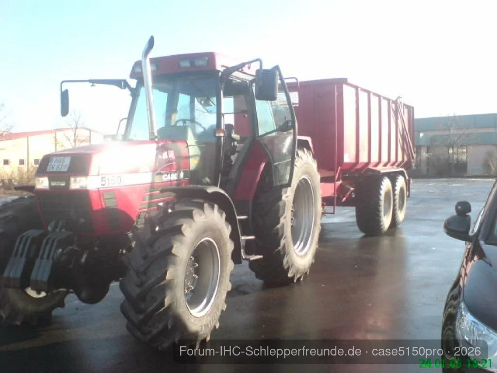 Fahrstunde mim Case 5150Pro