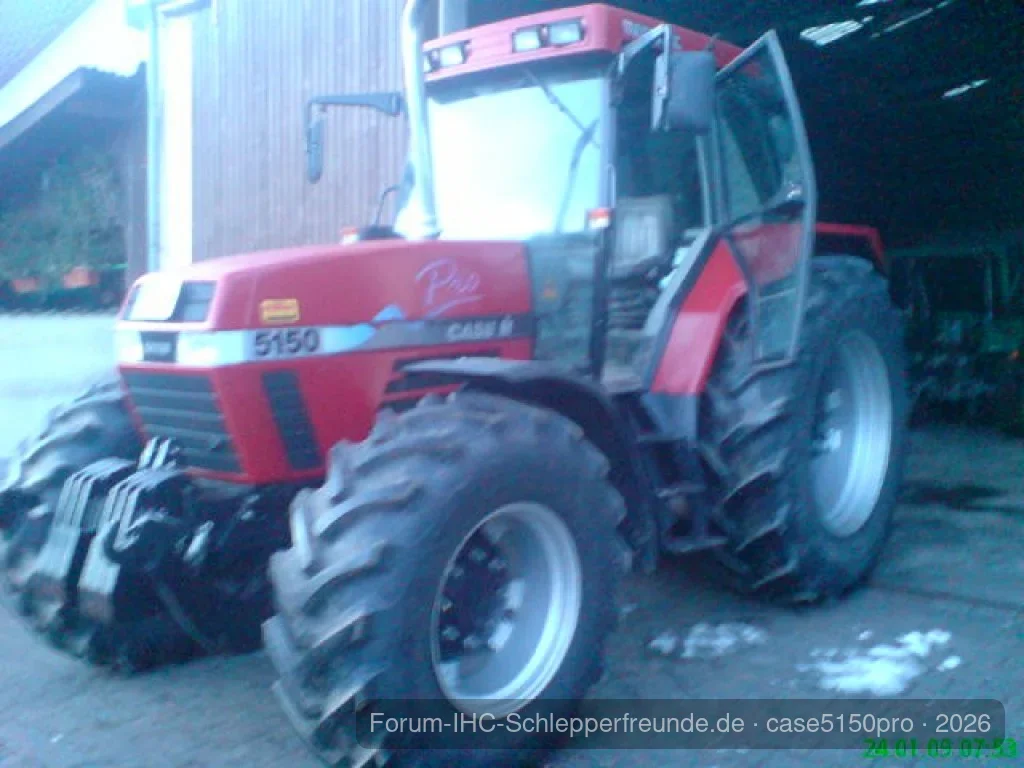 Fahrstunde mim Case 5150Pro