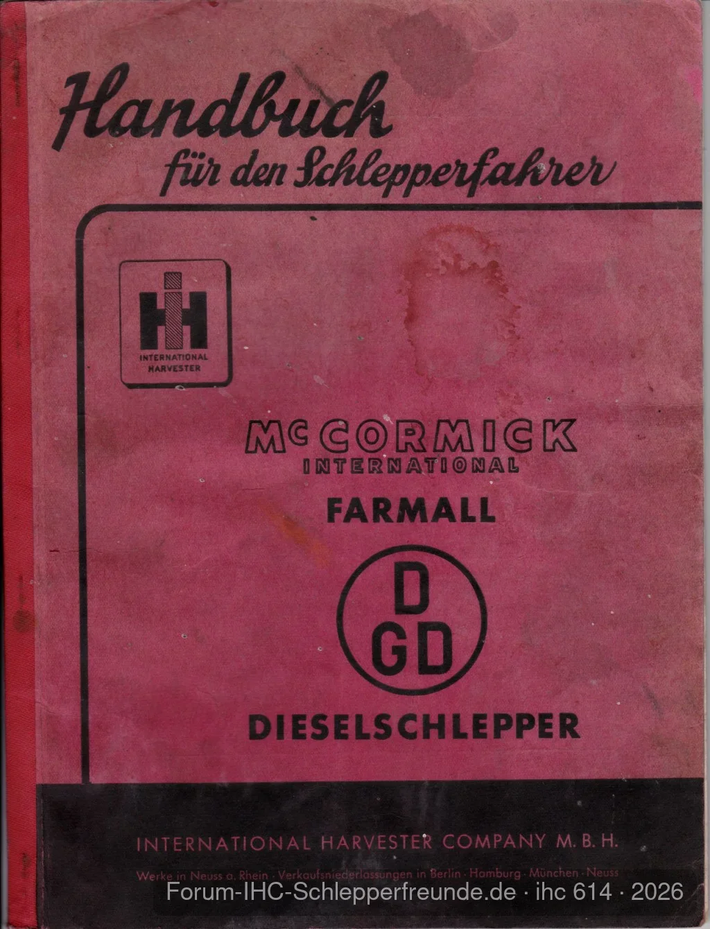 Farmall DGD (kein DGD-4)