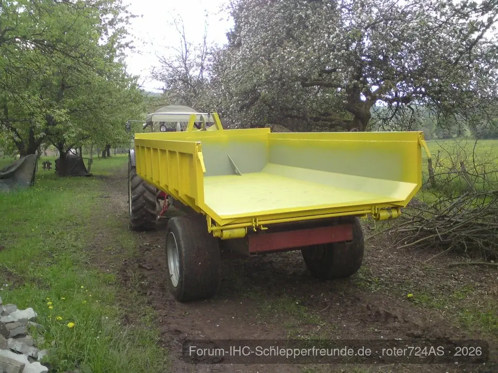 Fertig lackiert