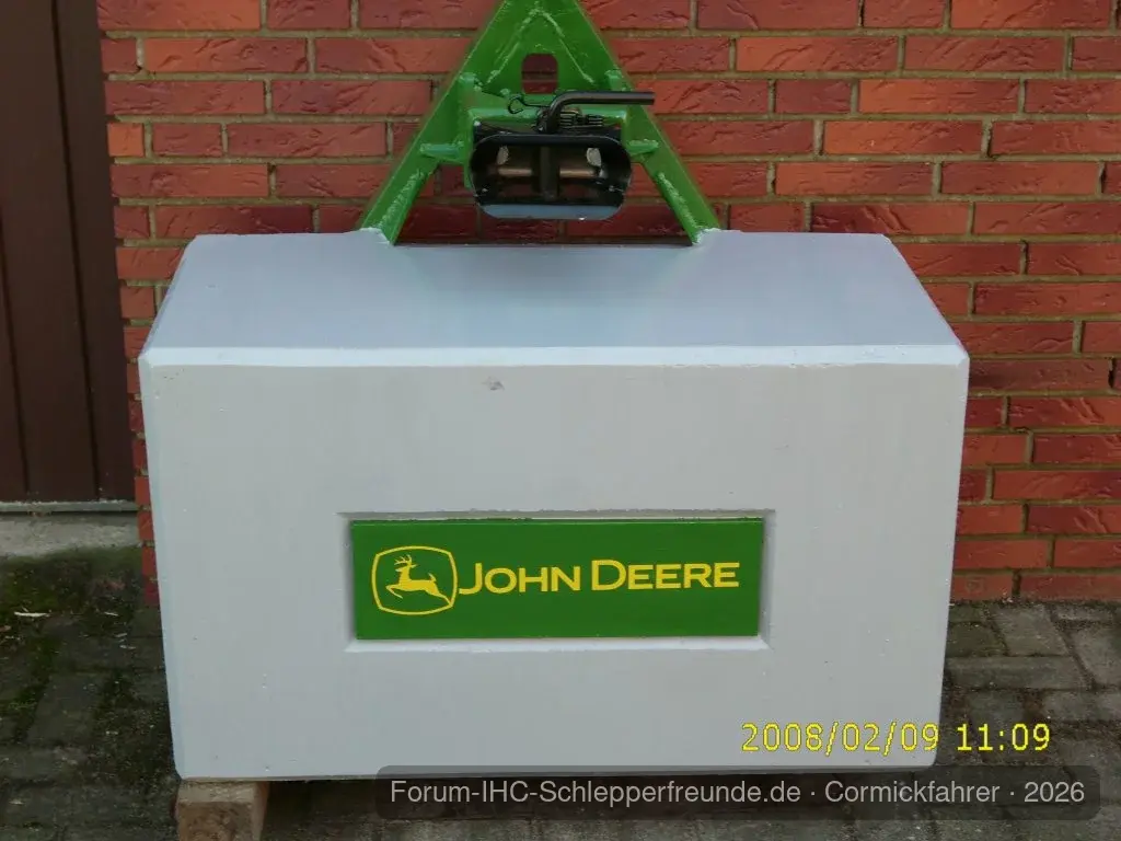 Frontgewicht 750Kg