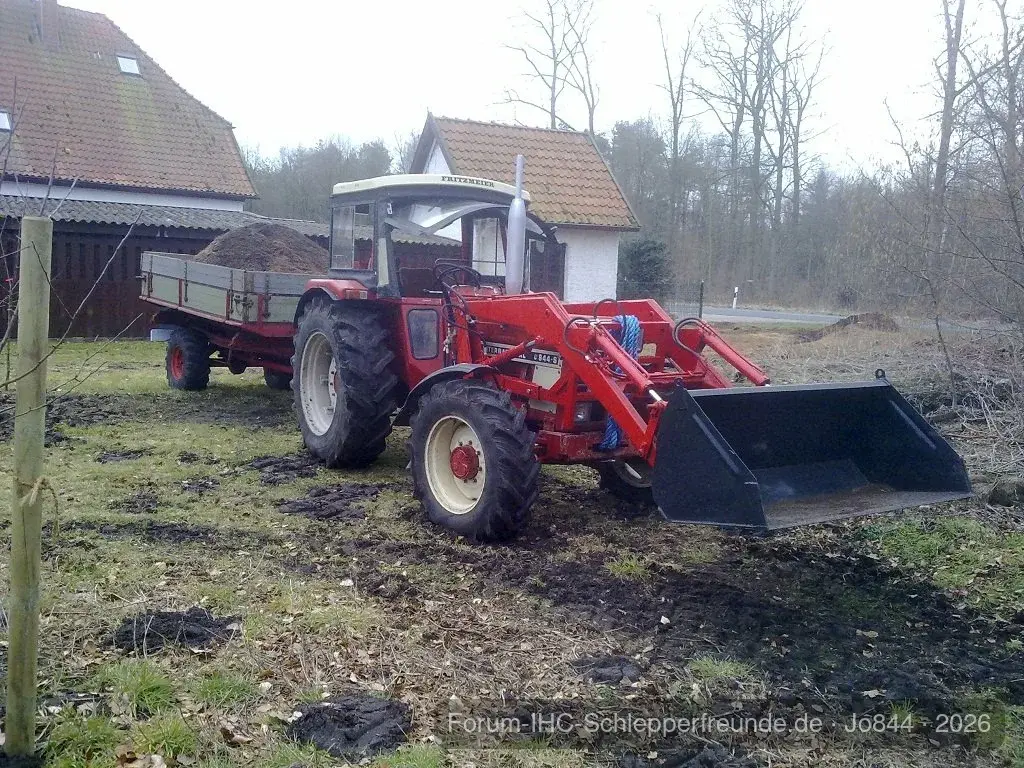 Hackschnitzel wegfahren 1