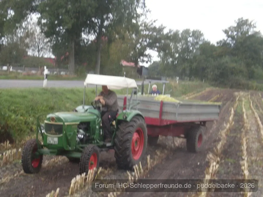 Häckseln wie früher