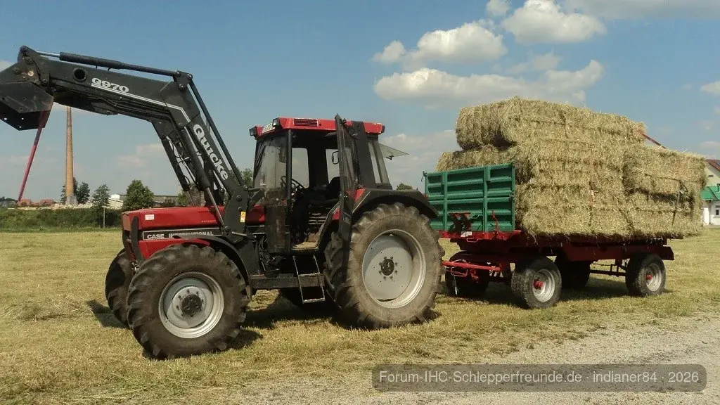 Heu einfahren