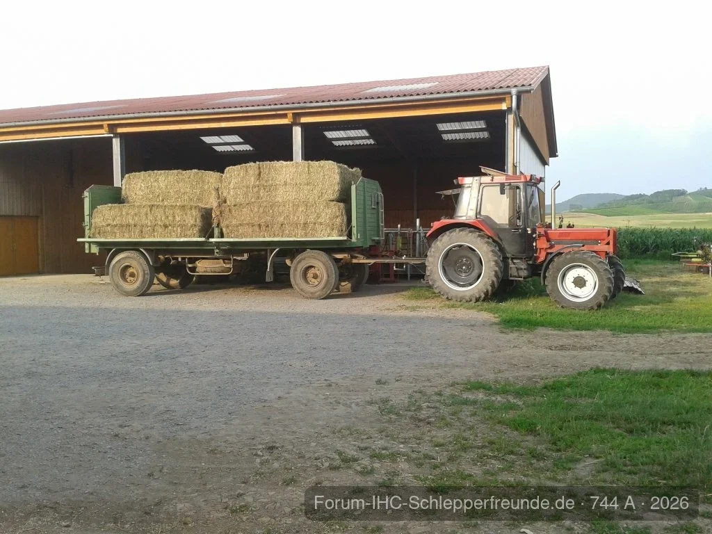 Heu fahren