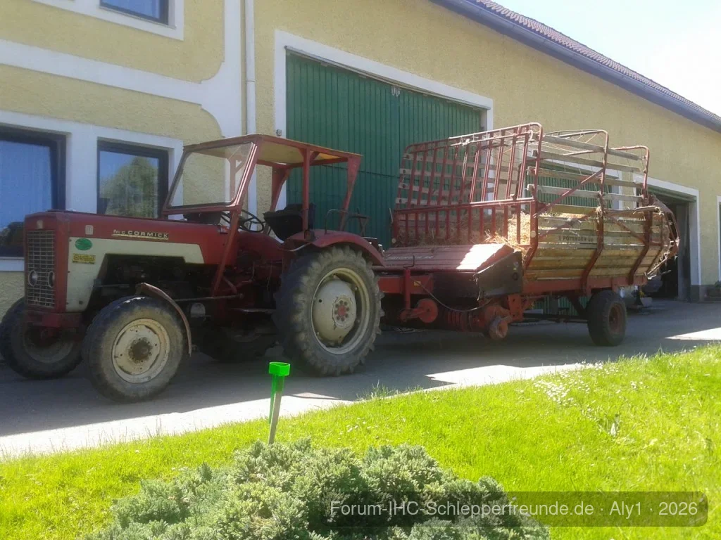 Heuernte wie vor 30 Jahren