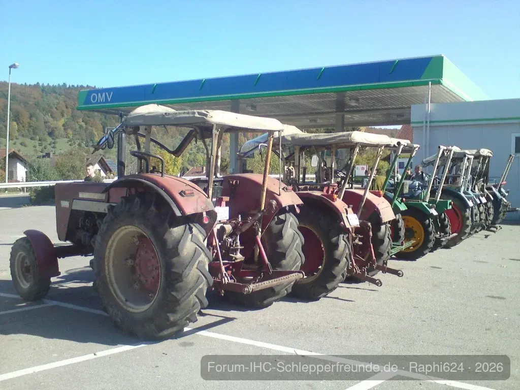 Heute Morgen Oldtimertreffen