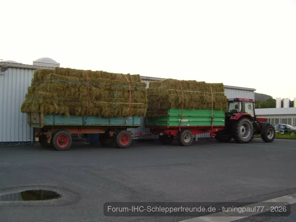Heutransport mit 856xl