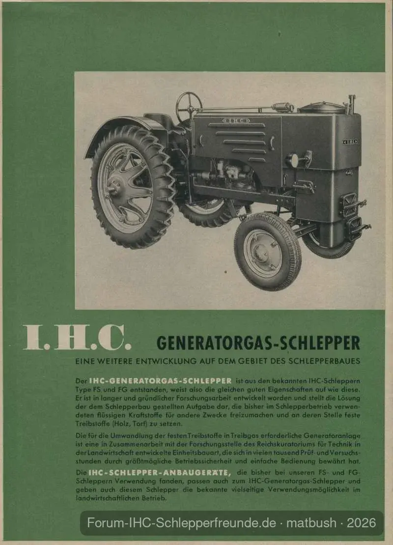 HG Holzgasgenerator