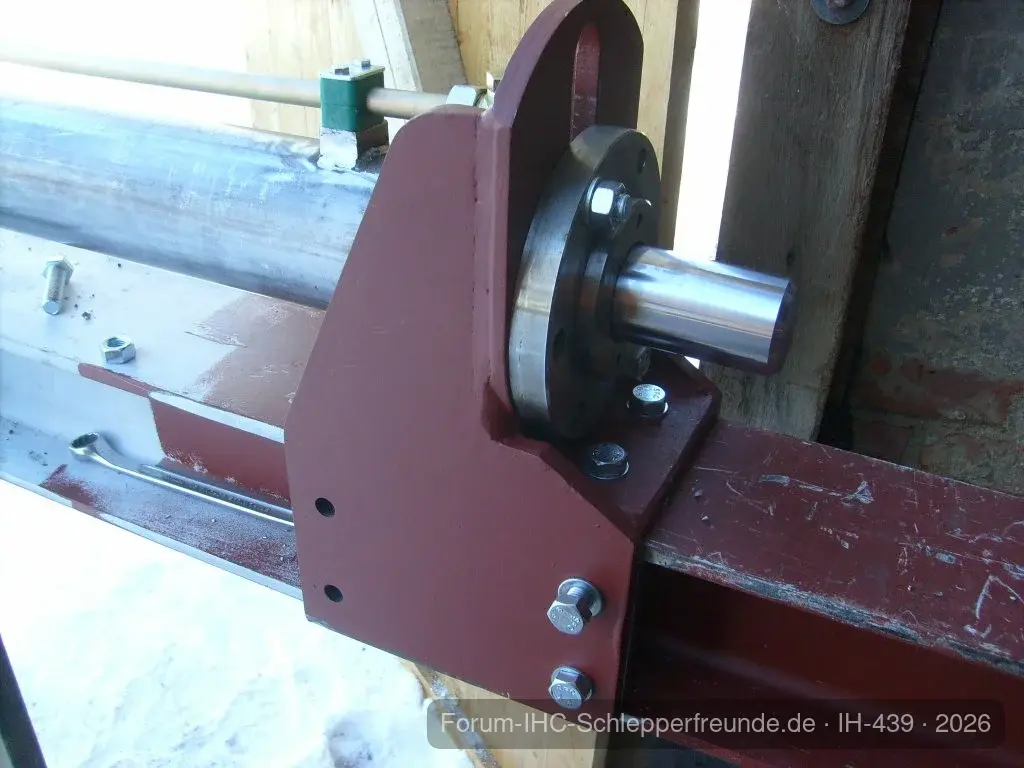 Holspalter im Rohbau