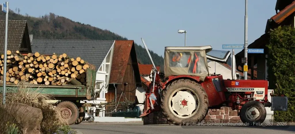 Holz holen