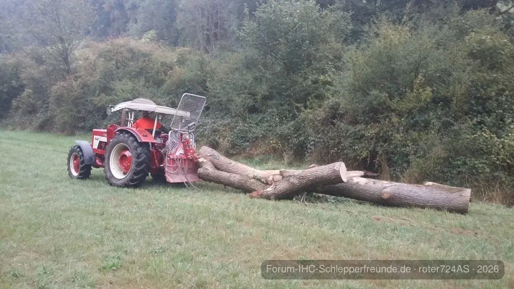 Holz rücken