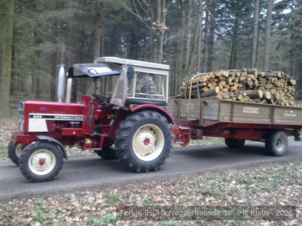 Holzabfahren