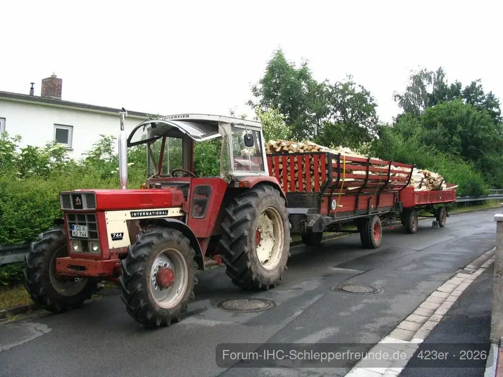 Holzabfuhr für Schwiegerpapa