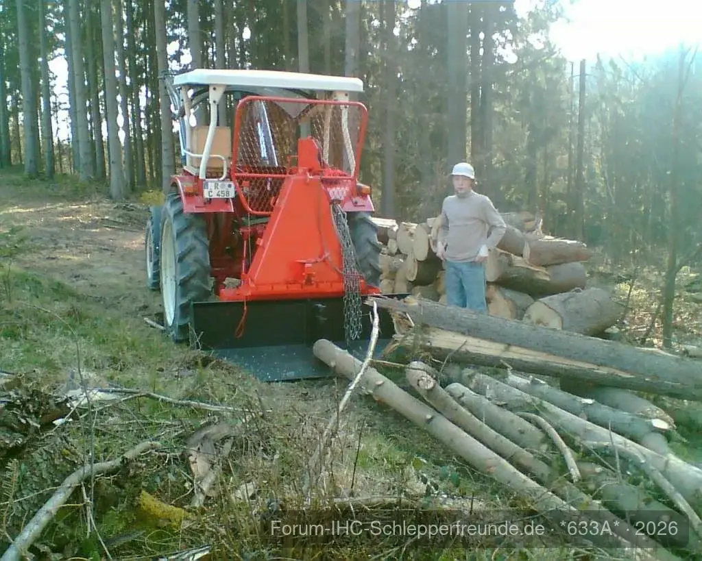 Holzmachen mit dem 633A