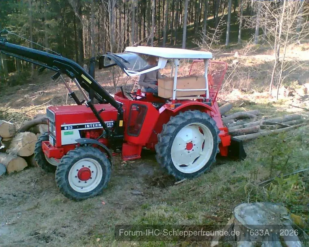Holzmachen mit dem 633A