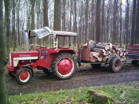 Holztransport April 2005