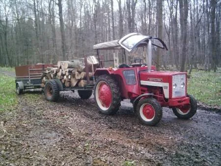 Holztransport April 2005