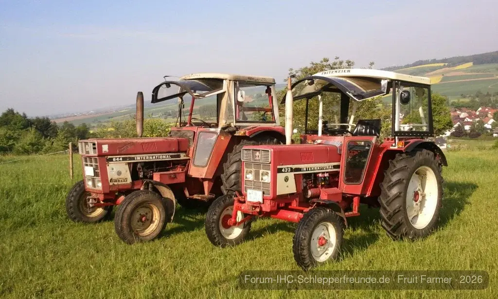 IH 644 mit 14.500 std