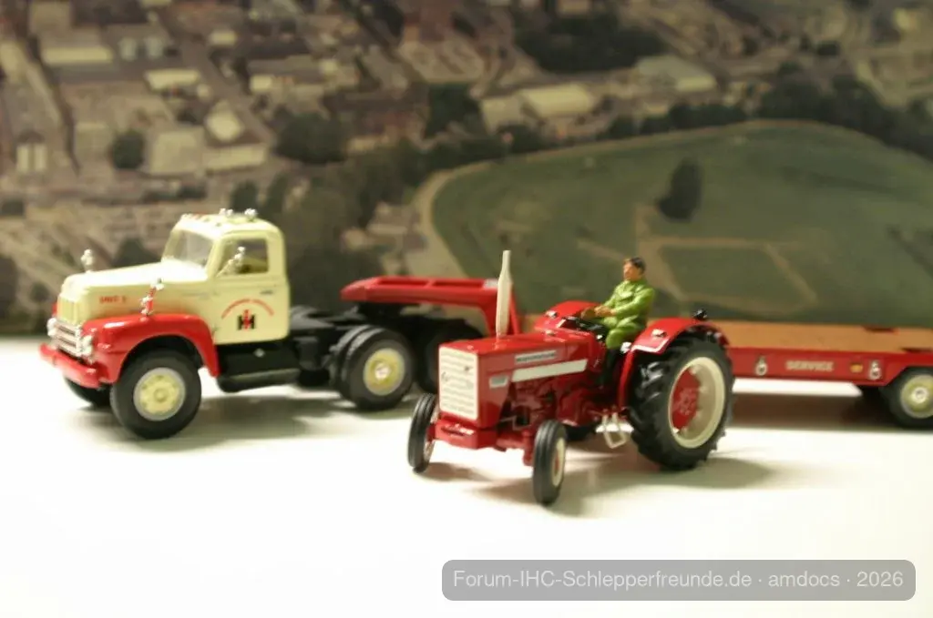 IH RF-200 und IH 624