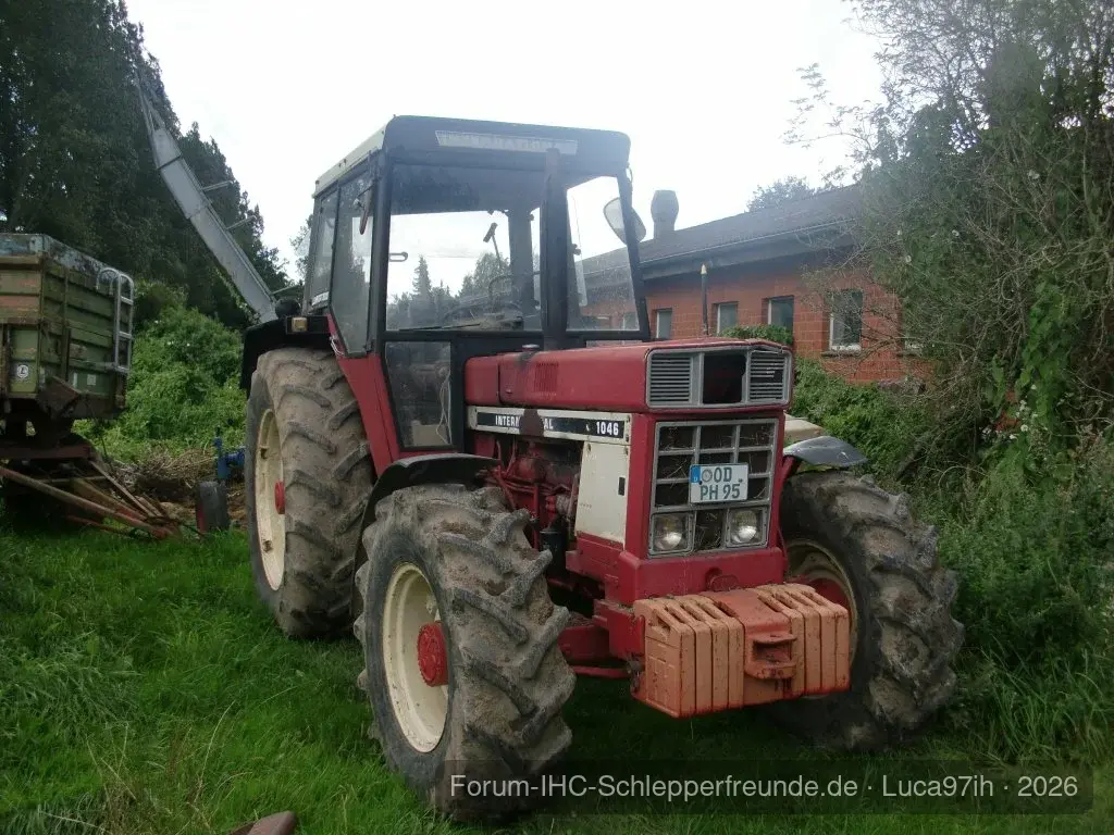 Ihc 1046 nach dem Pflügen