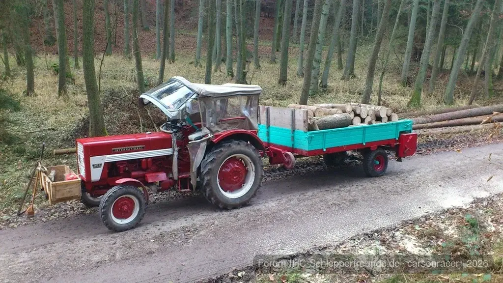 IHC 353 mit Krüger "Mistwagen"