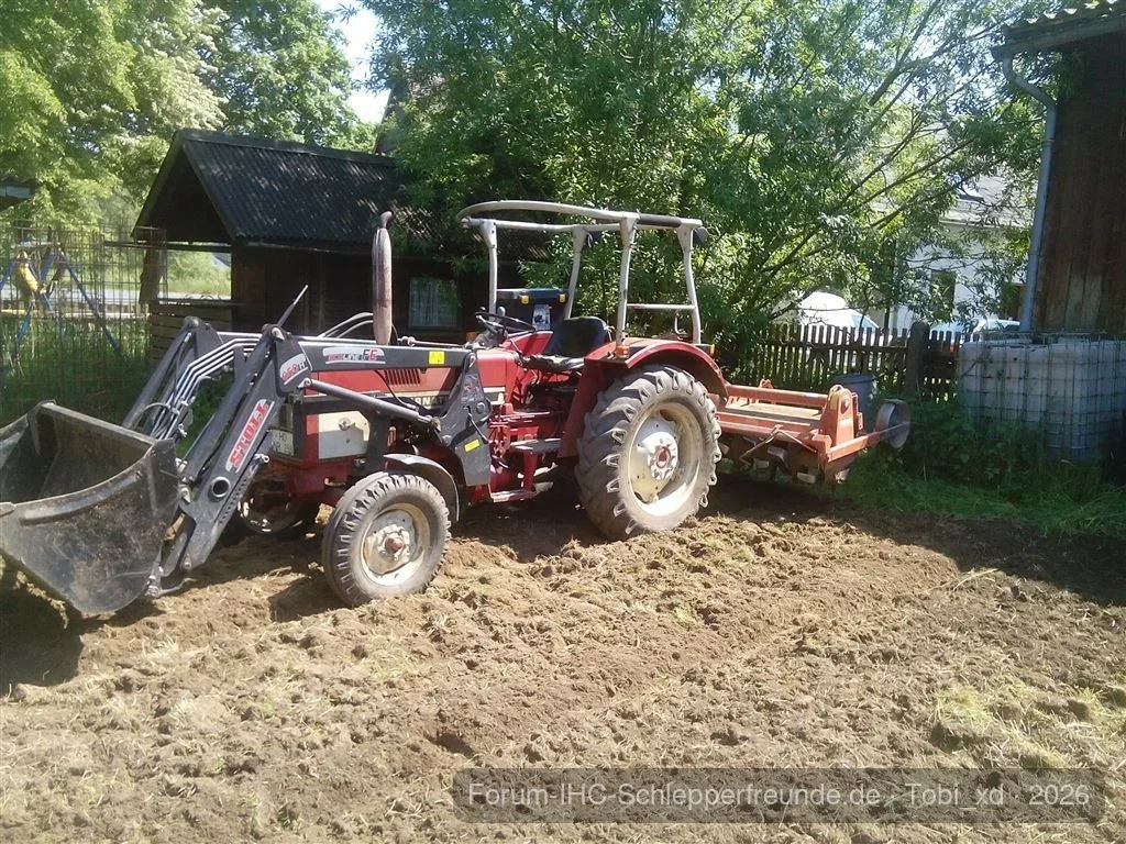 ihc 433 beim fräsen