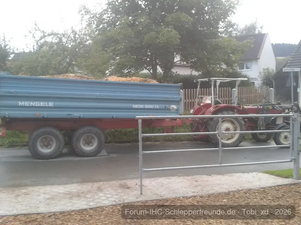 ihc 433 mit Mengel 8t tandem