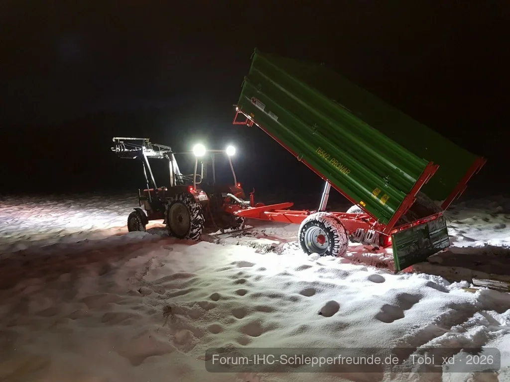 ihc 433 mit pronar kipper