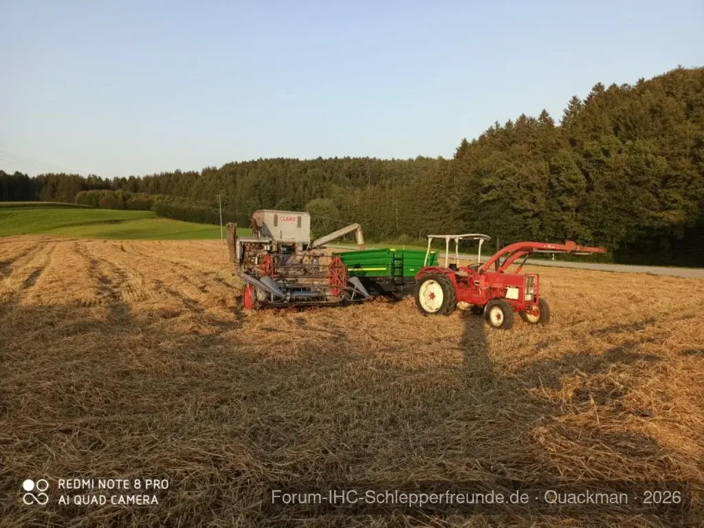 Ihc 433 und Claas Europa