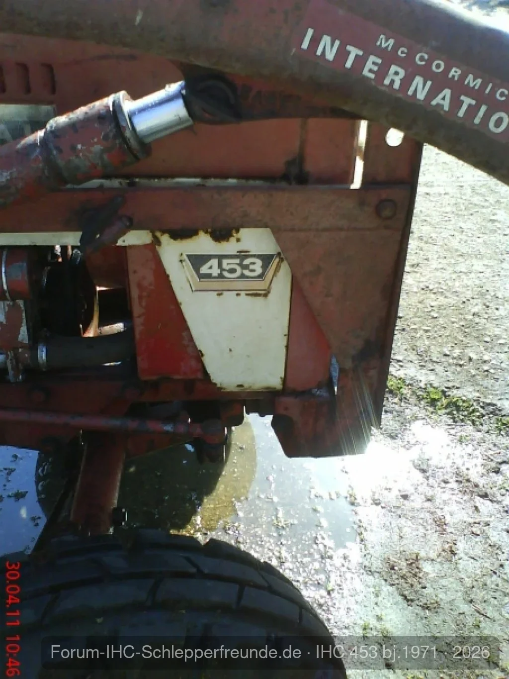 IHC 453 mit plastikgrill