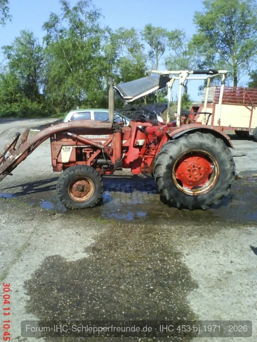 IHC 453 mit plastikgrill