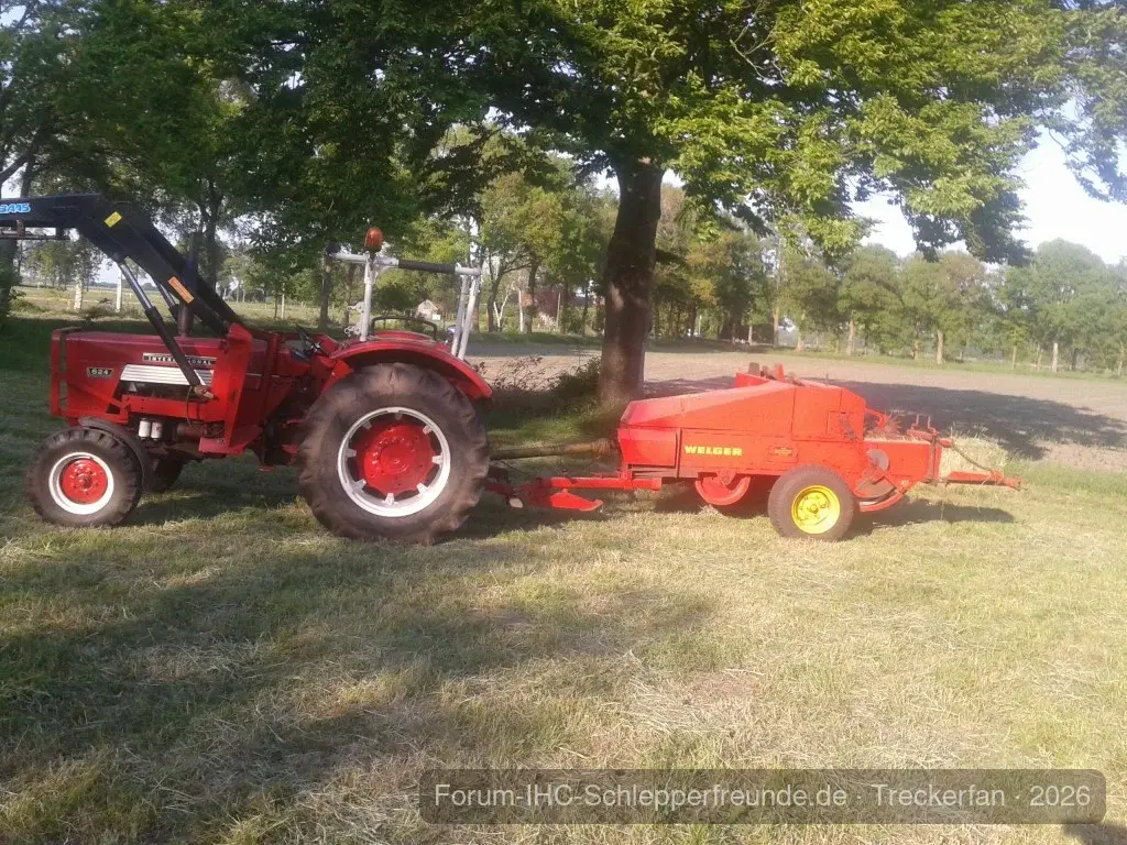 IHC 624 mit Welger AP 41
