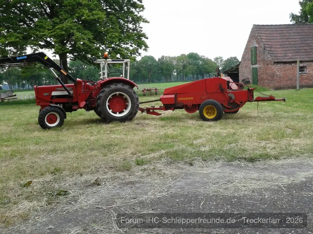 IHC 624 mit Welger AP 41