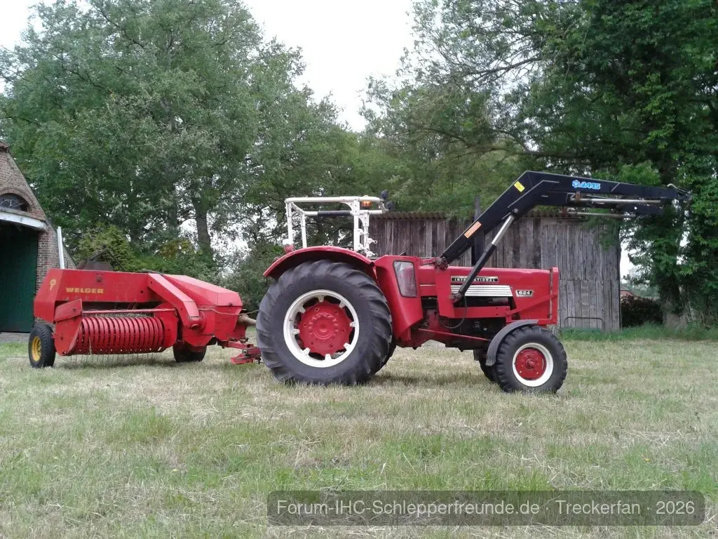 IHC 624 mit Welger AP 41
