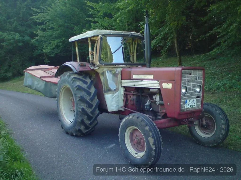 IHC 624 S mit Fahr KM 22