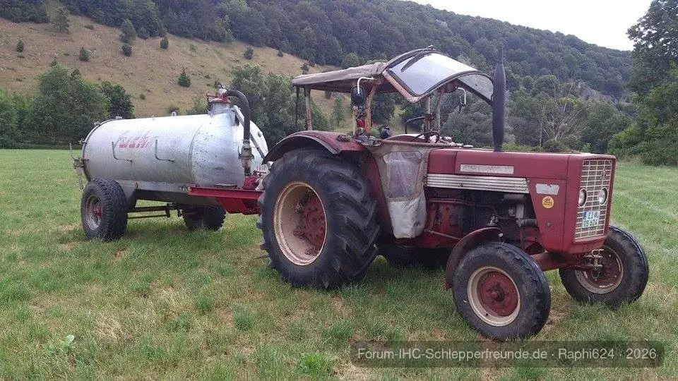 IHC 624 S und Fuchs 4000 Liter