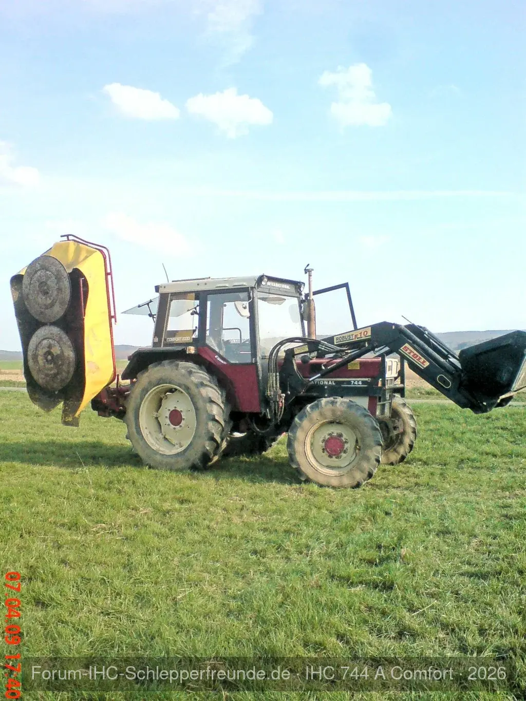 ihc 744 mit novocat 185