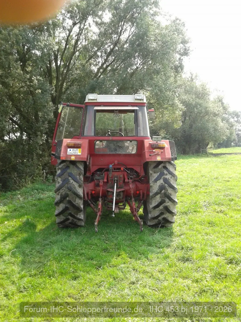 IHC 955 XL mit Baas Frontlader