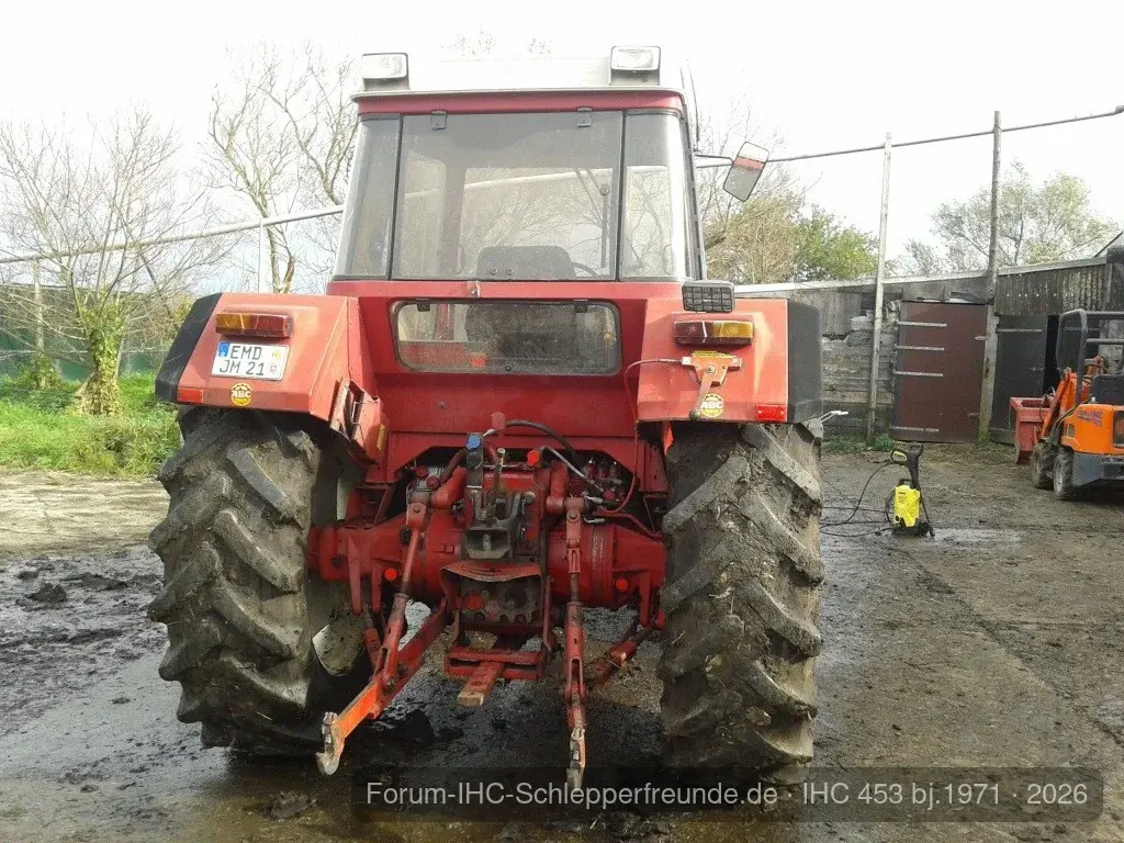 IHC 955 xl und baas Frontlader