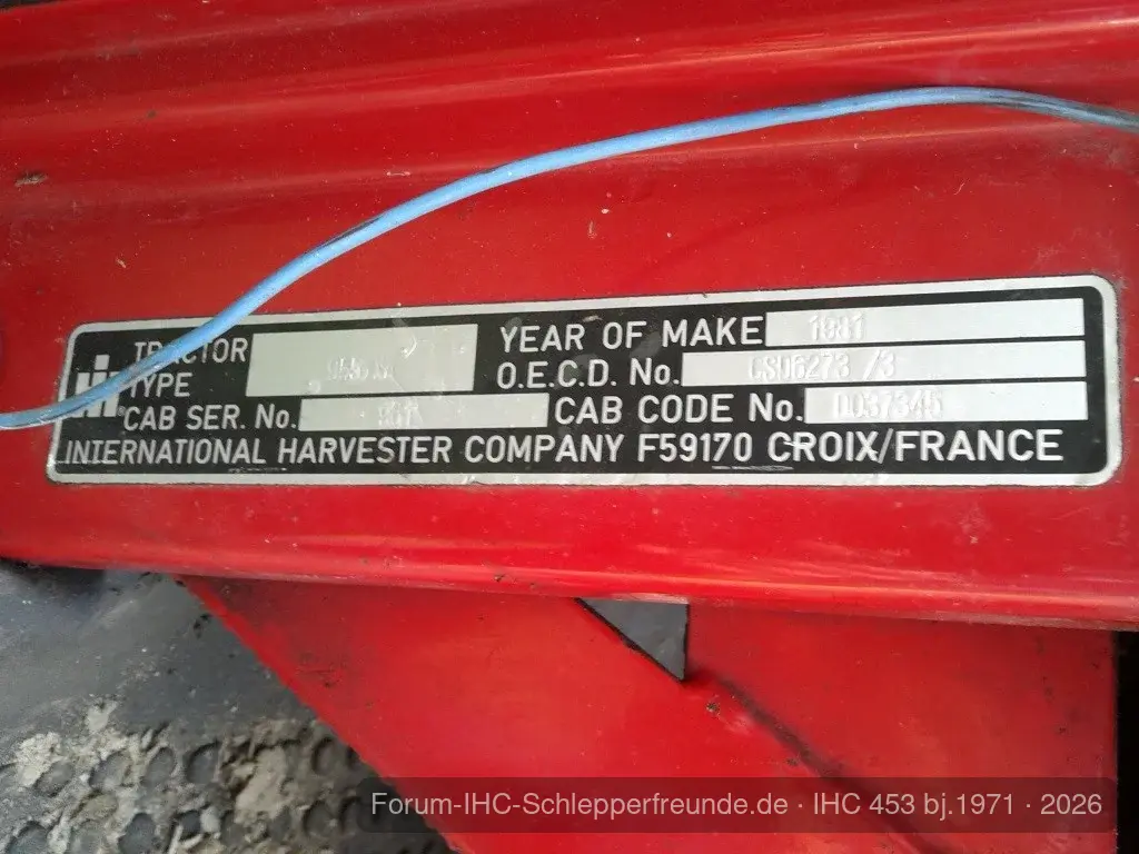 IHC 955 XL und Baas Frontlader